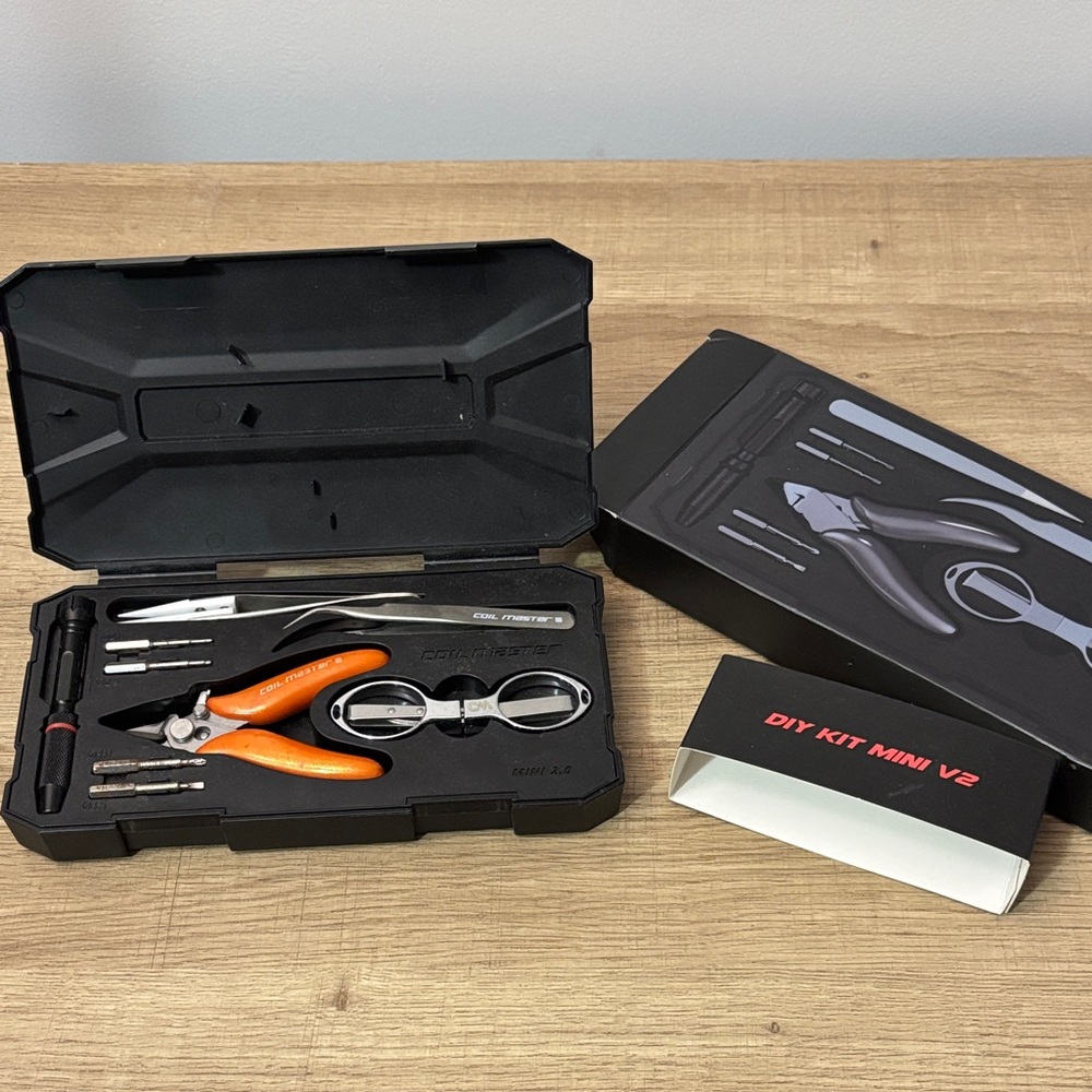 Coil Master DIY Kit Mini V2 with Orange and Black Tools